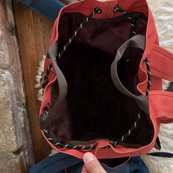 Red Drawstring Backpack - Picture 3 of 3